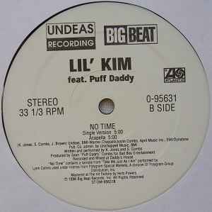 Lil' Kim Featuring Puff Daddy – No Time , 33 ⅓ RPM, Single