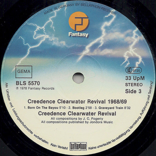 Creedence Clearwater Revival – Creedence Clearwater Revival 1968/69 , 2LP , Gatefold