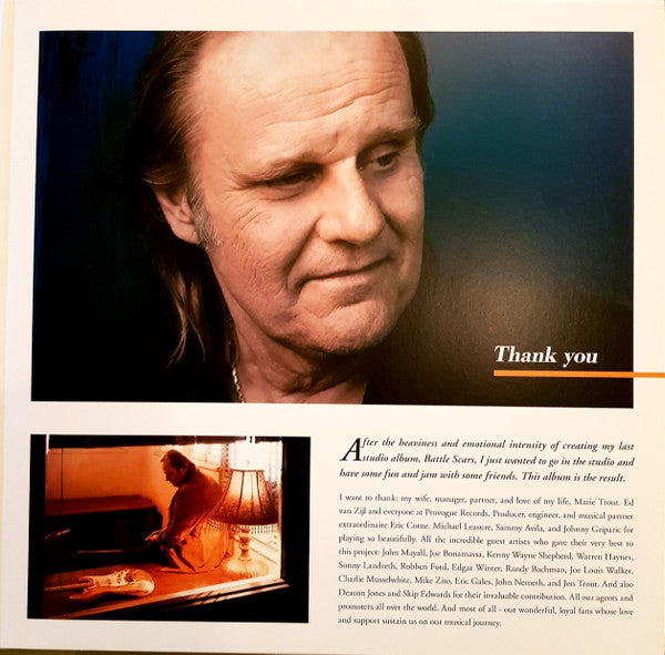 Walter Trout – We`re All In This Together , 2xLP, Limited Edition, blue, Gatefold