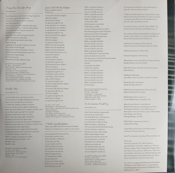 Dr. John – Things Happen That Way , Gatefold