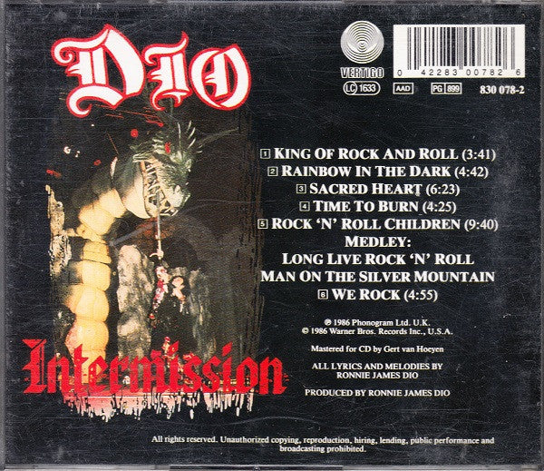 Dio – Intermission