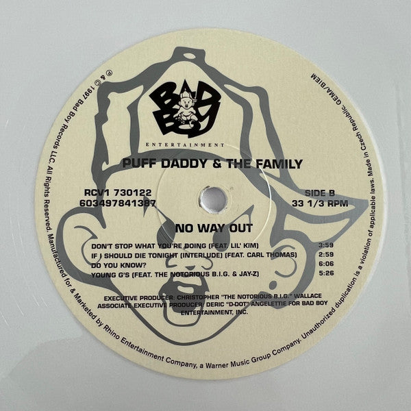 Puff Daddy & The Family – No Way Out , 2LP