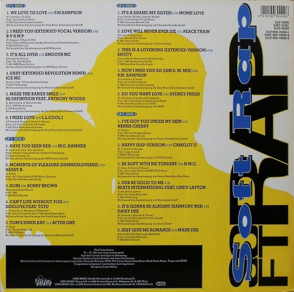 Various – Soft Rap Greatest Hits, 2xLP