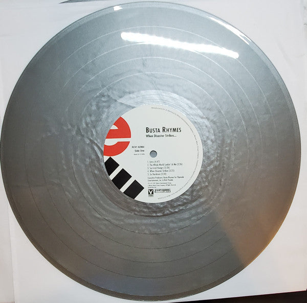 Busta Rhymes – When Disaster Strikes..., 2xLP, Silver, 25th Anniversary