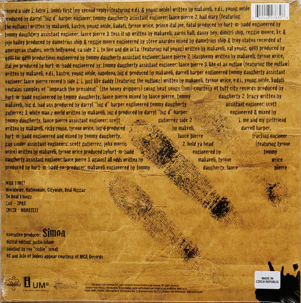 Makaveli – The Don Killuminati (The 7 Day Theory) , 2LP ,