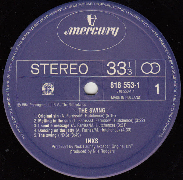 INXS – The Swing