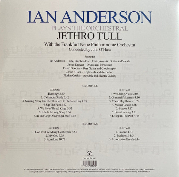 Ian Anderson with the Frankfurt Neue Philharmonie Orchestra* – Plays The Orchestral Jethro Tull