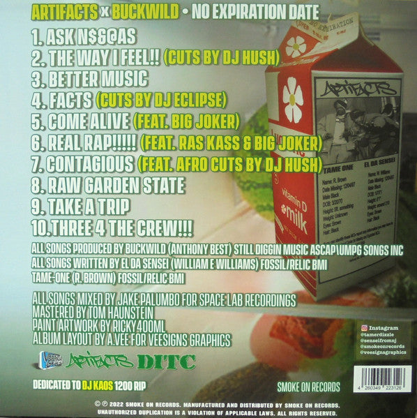 Artifacts x Buckwild – No Expiration Date
