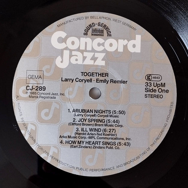 Larry Coryell & Emily Remler – Together
