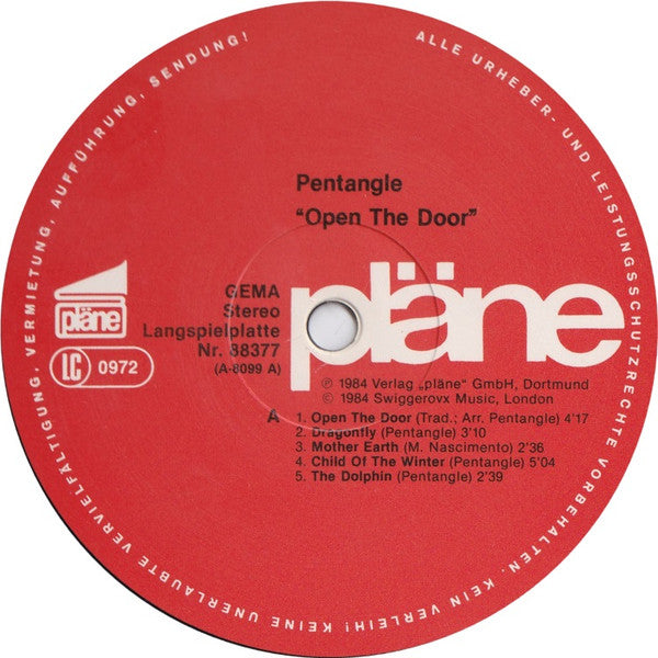 Pentangle – Open The Door
