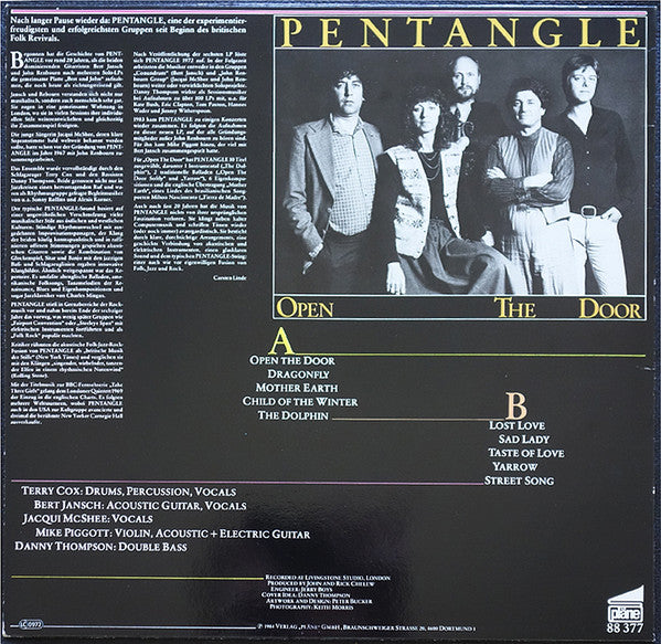 Pentangle – Open The Door