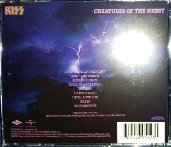 Kiss – Creatures Of The Night, 40th Anniversary Remaster