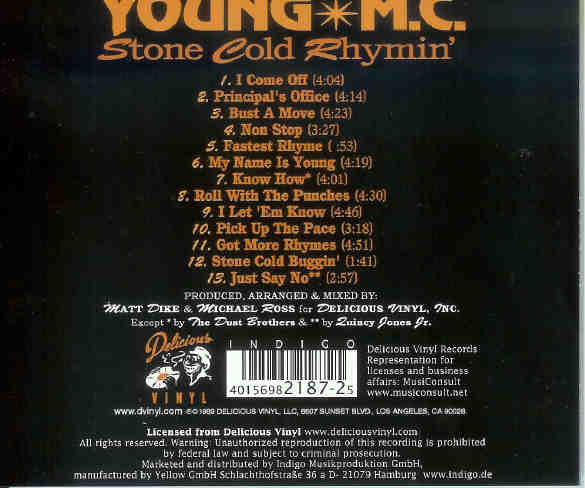 Young MC – Stone Cold Rhymin'