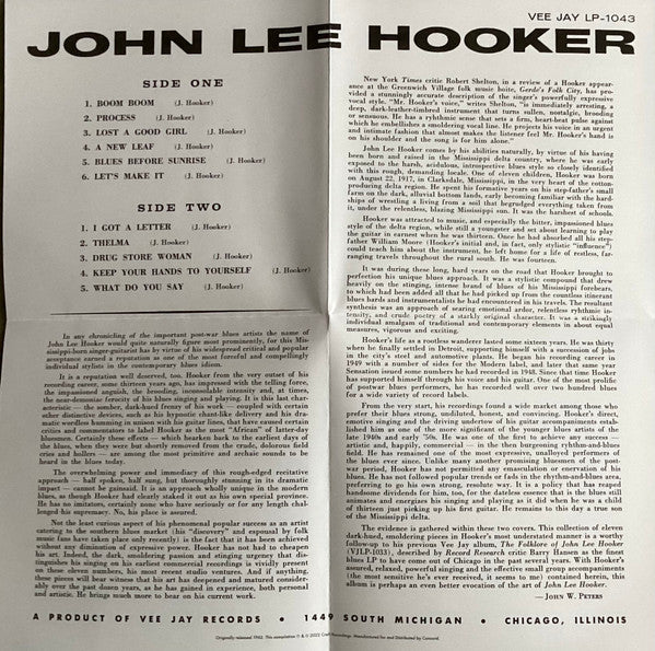John Lee Hooker – Burnin'
