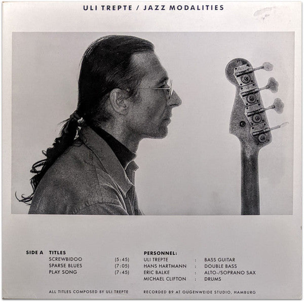 Uli Trepte – Jazz Modalities , 1press , Germany