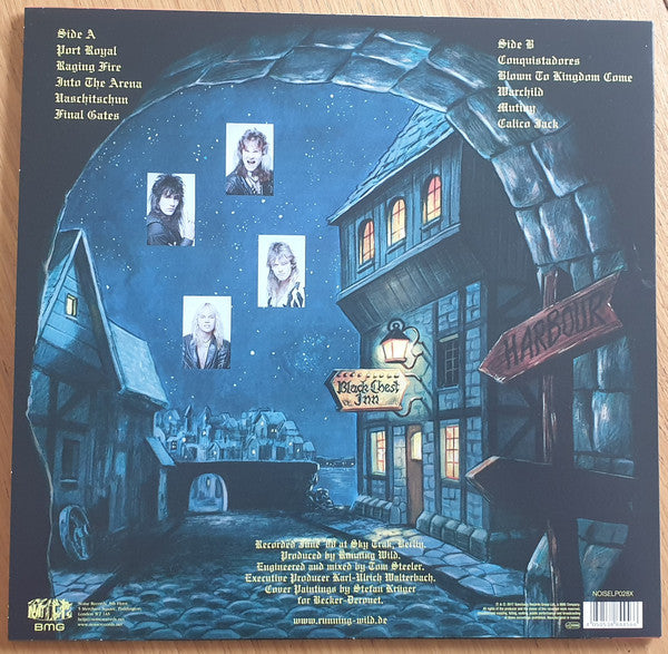 Running Wild – Port Royal , Orange vinil