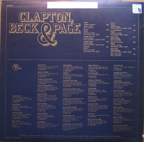 Clapton*, Beck* & Page* – Clapton, Beck & Page