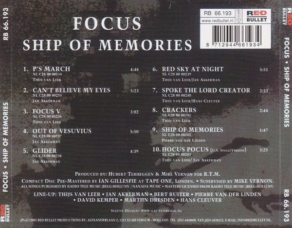 Focus – Ship Of Memories