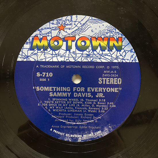 Sammy Davis Jr. – Something For Everyone , Gatefold
