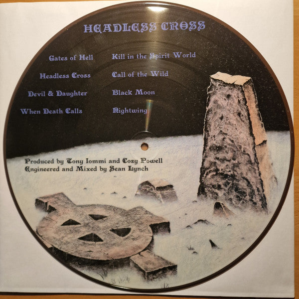Black Sabbath – Headless Cross , Picure disc , Special Edition , cu Sablon pt Graffiti