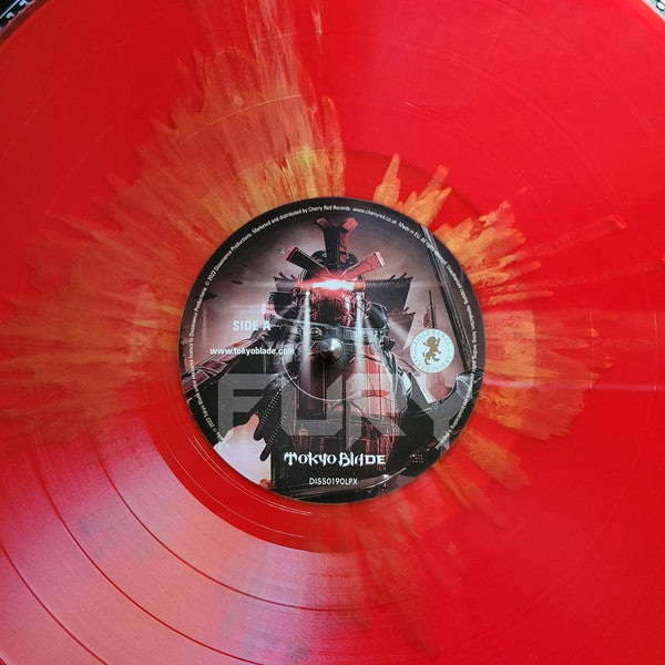 Tokyo Blade – Fury, 2xLP, Limited Edition, Red W/ Yellow Splatter