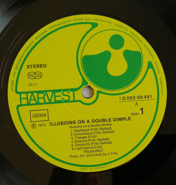 Triumvirat – Illusions On A Double Dimple