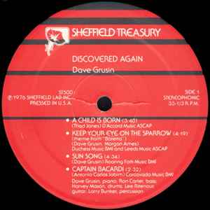 Dave Grusin – Discovered Again!