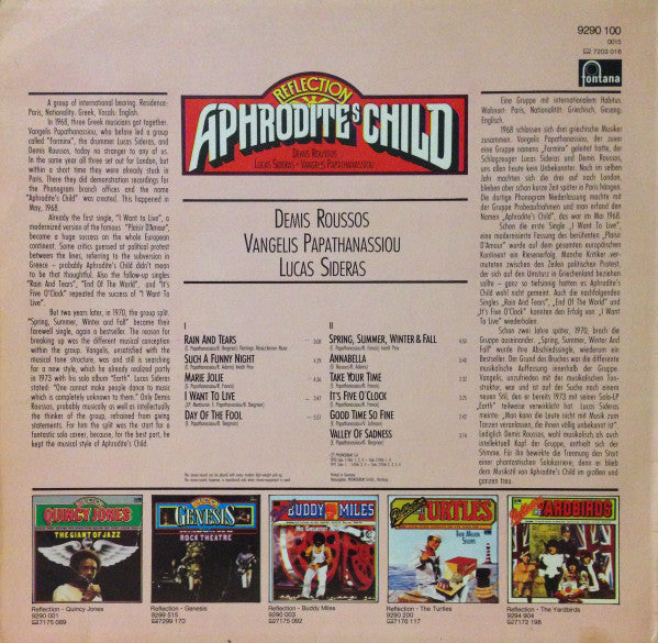 Aphrodite's Child – Reflection