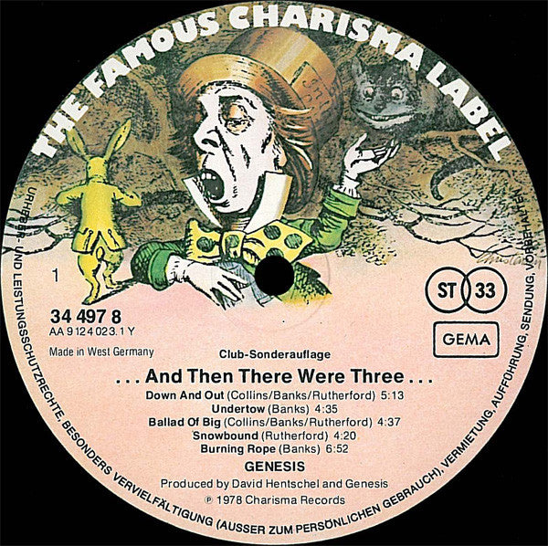 Genesis – ... And Then There Were Three..., Club Edition