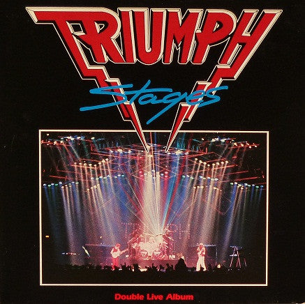 Triumph  – Stages     2LP , LIVE , Gatefold
