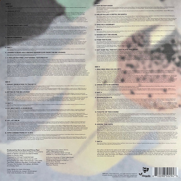 De La Soul – De La Soul Is Dead, 2xLP