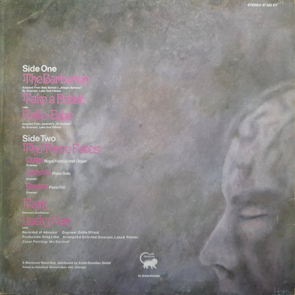 Emerson Lake & Palmer* – Emerson Lake & Palmer