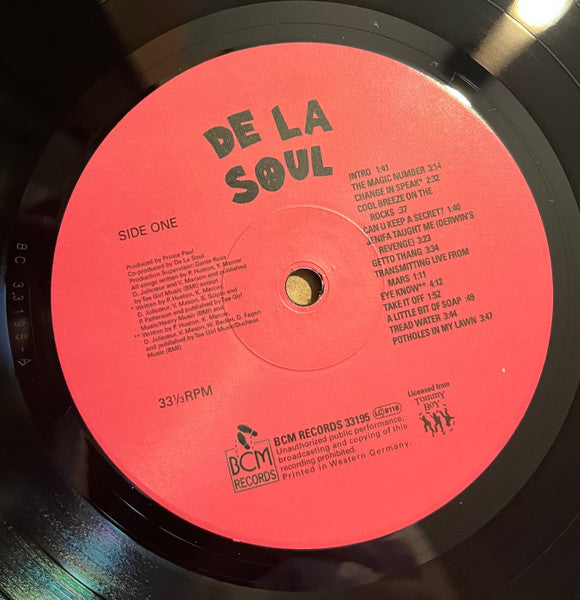 De La Soul – 3 Feet High And Rising
