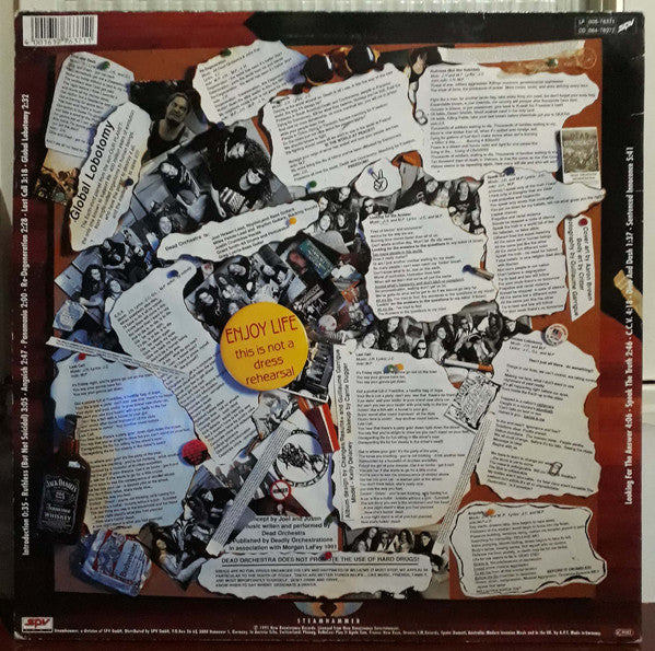 Dead Orchestra – Global Lobotomy , 1 press , Germany