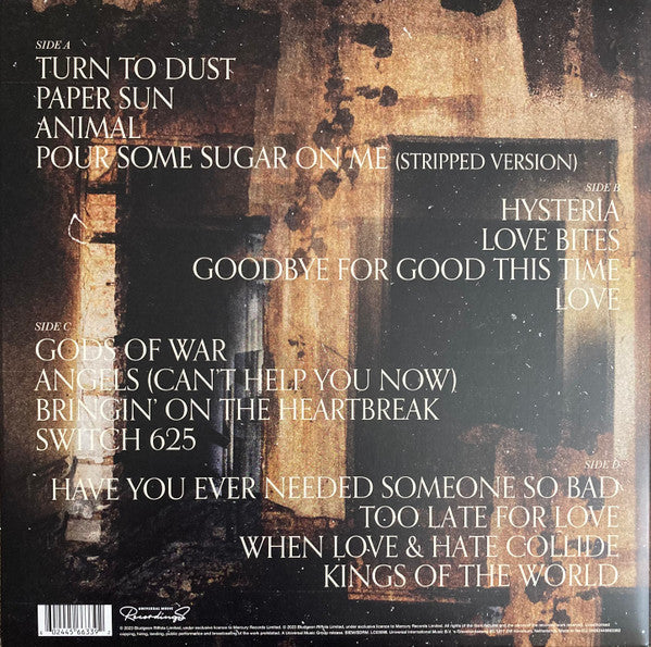 Def Leppard With The Royal Philharmonic Orchestra* – Drastic Symphonies, 2xLP, Gatefold