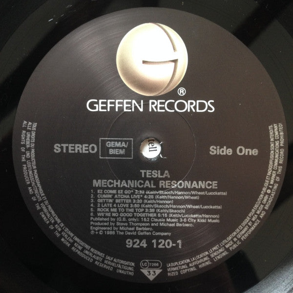 Tesla – Mechanical Resonance