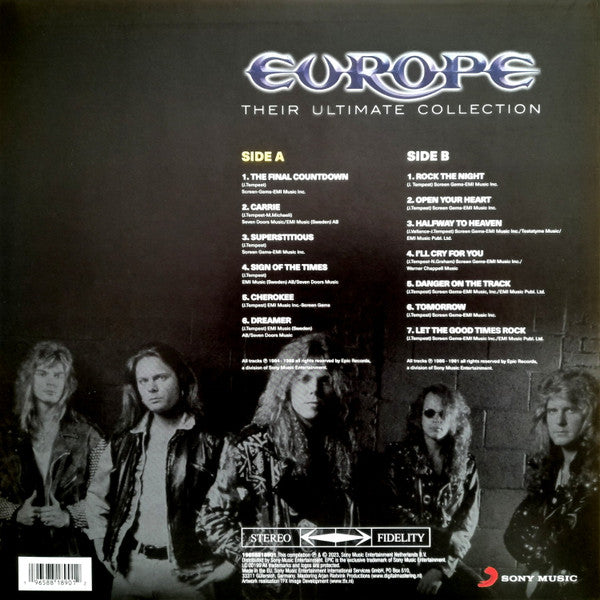 Europe– Their Ultimate Collection