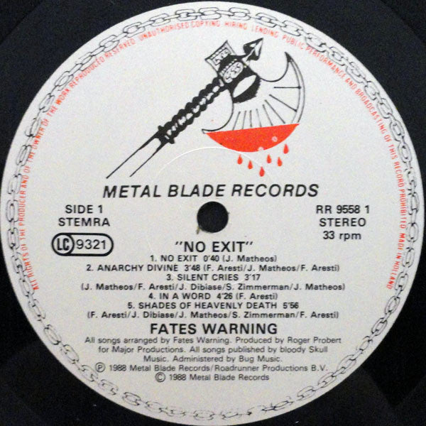 Fates Warning – No Exit