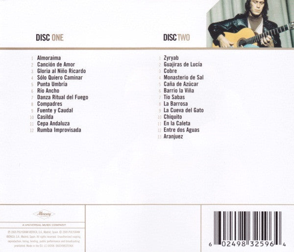 Paco De Lucía – Gold, 2xCD