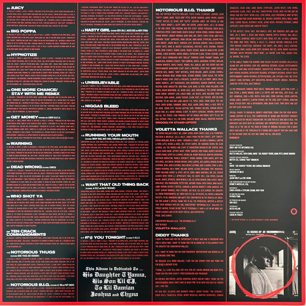 The Notorious B.I.G.* – Greatest Hits , 2 LP