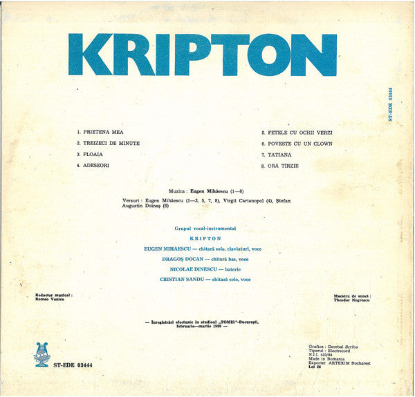 Kripton – 30 Minute