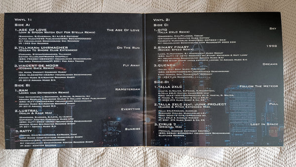 Various – 25 Years Technoclub Compilation - 2xLP, Golden Marbled Translucent +Silver Marbled Translucent Vinyl