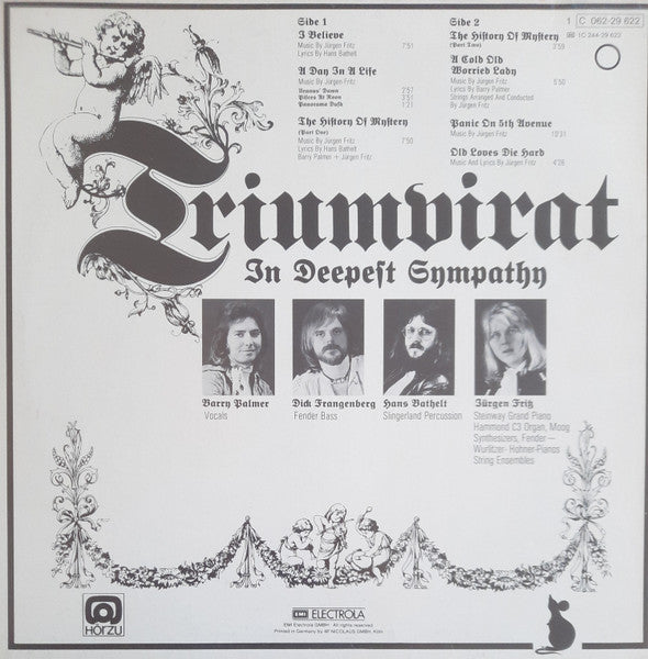 Triumvirat – Old Loves Die Hard , 1 press , Germany