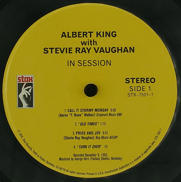 Albert King With Stevie Ray Vaughan – In Session