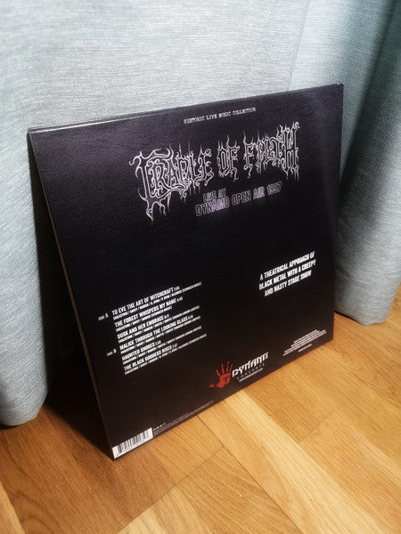Cradle Of Filth – Live at Dynamo Open Air 1997 , Gatefold , Limited Edition, Smokey Grey