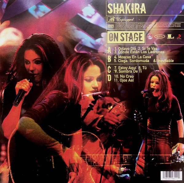 Shakira – MTV Unplugged, 2xLP, Gatefold