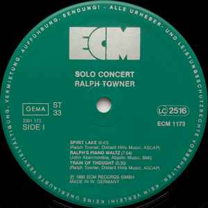 Ralph Towner – Solo Concert , ECM