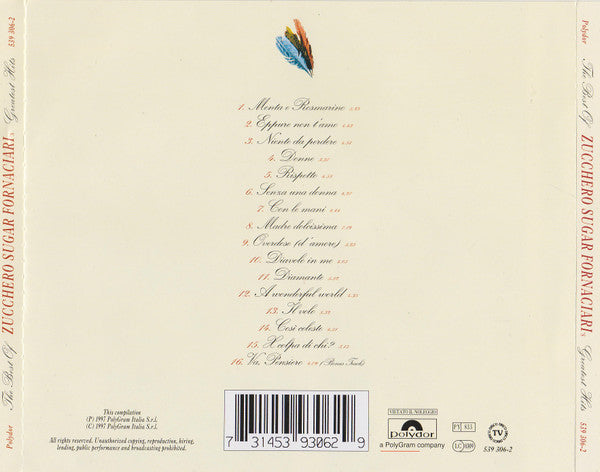 Zucchero – The Best Of Zucchero (Sugar Fornaciari's Greatest Hits)