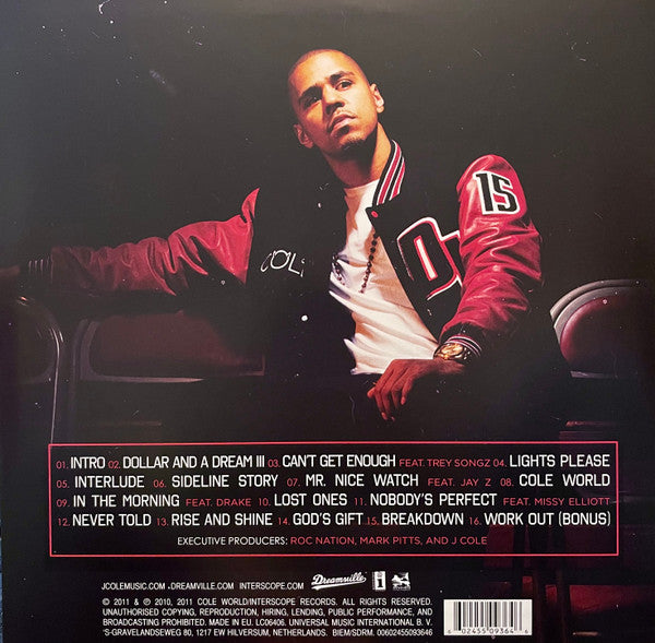 J Cole* – Cole World: The Sideline Story, 2xLP