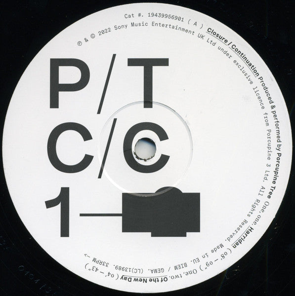 Porcupine Tree – Closure / Continuation, 2xLP
